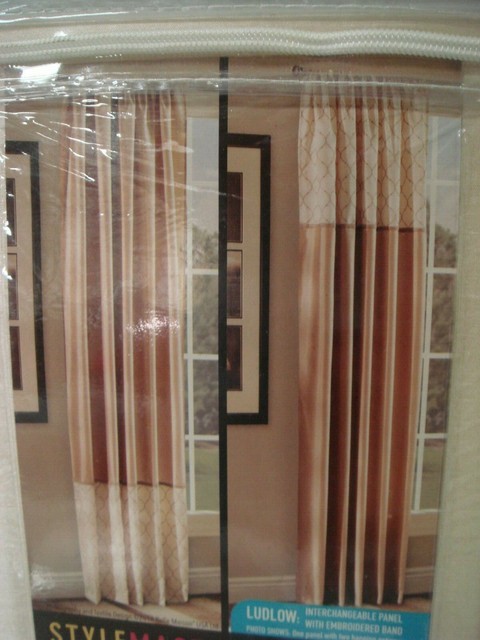 Stylemaster Window Curtain Panel Fashionable 1 Panel Per Package