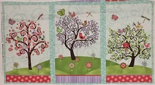 Life is Tweet Quilt Panel by Wilmington Prints btp   PRICE REDUCED