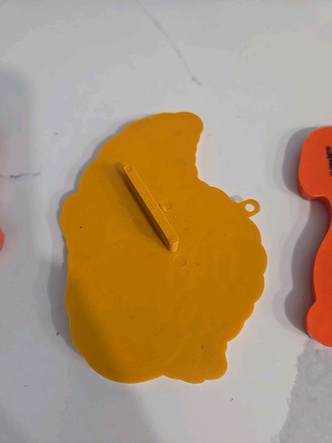 10 cortadores de galletas de plástico vintage con sello de acción de gracias otoño años 70 peregrino - Imagen 6 de 7