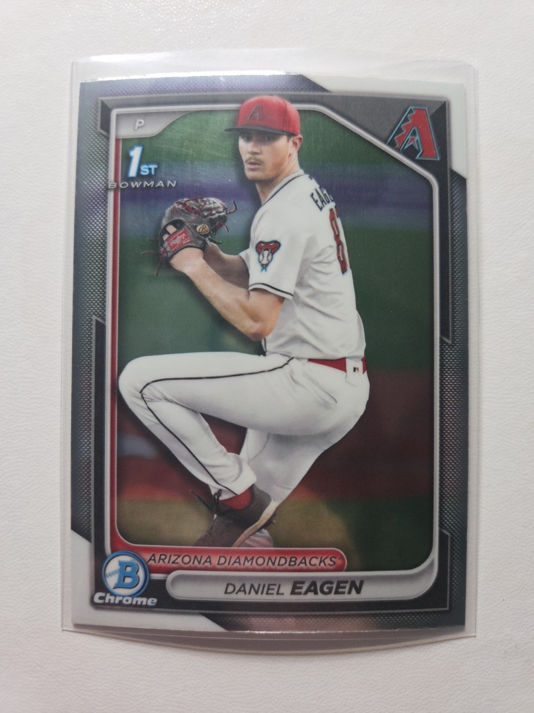 2024 Bowman Chrome 1st Daniel Eagen BDC 53 Diamondbacks
