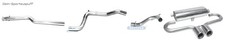 Bastuck V2A Racinganlage ab Kat Ausgang Ford Puma Bj.97-02 2x90mm gerollt Abs.