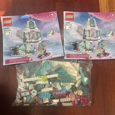 LEGO Disney: Elsa's Sparkling Ice Castle (41062) 98% Complete w/Manual