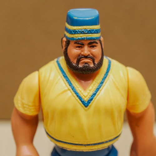 1990 Akeem the African Dream Series 1 Action Figure WWF WWE Hasbro Titan Sports
