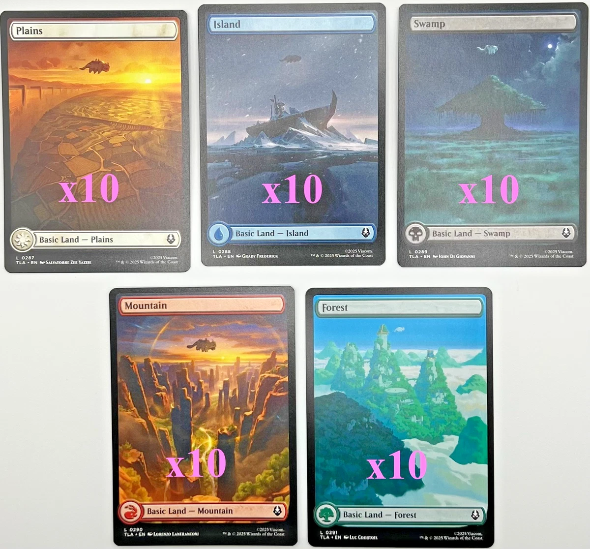 English Individual Magic: The Gathering Cards with Full Art for