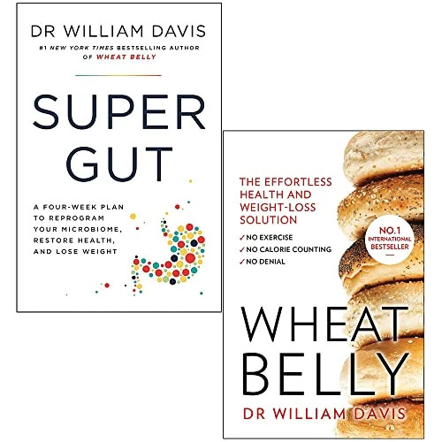 Dr. William Davis Collection 2-Book Set (Super Gut & Wheat B | Dr William Davis - Image 4