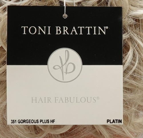 Peluca GORGEOUS PLUS de TONI BRATTIN rubia platinada, tamaño gorra grande, amigable con el calor - Imagen 9 de 14
