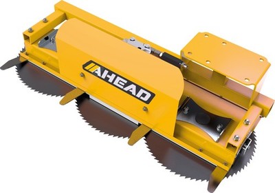 AHEAD S340 Sägekopf Astsäge Heckentrimmer Traktor Hydraulikarm Sägebreite 100 cm