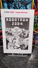 Vintage 1987 ROBOTRON 2084 Atari 7800 System Game Instruction Booklet **ONLY**