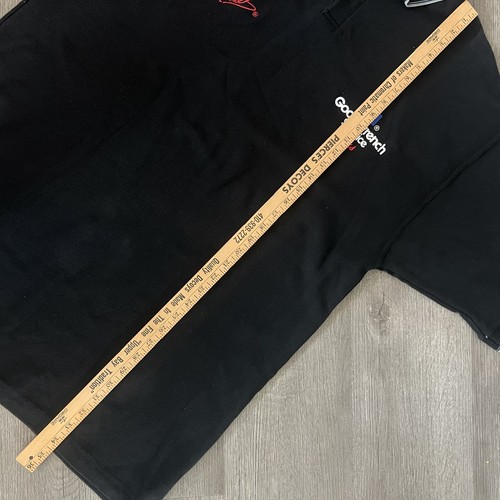 VTG Dale Earnhardt Polo Shirt Mens XL Black Goodwrench Service Racing NASCAR NWT - Picture 5 of 13