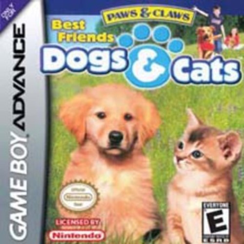 Paws Claws Best Friends - Game Boy Advance