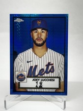 2021 Topps Chrome Platinum Anniversary - Joey Lucchesi #454 Blue Diamond m233