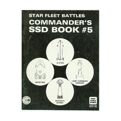 #ad Task Force SFB Commander#x27;s SSD Book #5 VG $14.00