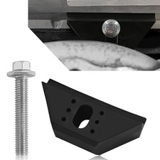 Battery Hold Down Kit, Car Battery Strap Hold Down Clamp Battery Tie Silver