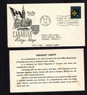 Canada #447 1966 5¢ Traffic Signs, Middlesex Stamp Club cachet FDC VF & insert