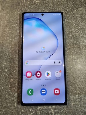 Samsung Galaxy Note10+ SM-N975F/DS - 256GB - 12GB Aura Black (Ohne Simlock)...