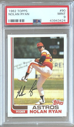 1982 TOPPS #90 NOLAN RYAN HOF PSA 9 MINT ASTROS