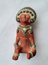 Vintage handcrafted Mesoamerican (Aztec or Ma...