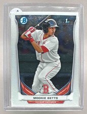 Mookie Betts 2014 Bowman Chrome #BCP109 1st Rookie RC A4