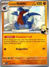 Cynthia's Gabite 110/217 Uncommon Ascended Heroes Pokemon Near Mint