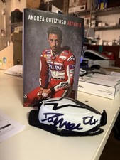 Andrea Dovizioso Race  Slider MotoGP Autografo Raro + Libro Biografia In Omaggio