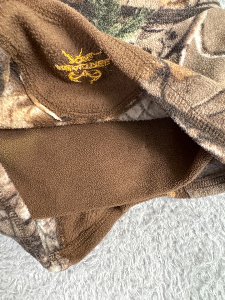 Realtree Xtra Camo Fleece Hood Balaclava Mask Hat Head Cover - Image 4 of 4