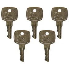 5PCS John Deere Ignition key AR51481 Skid Steer Mini Excavator Replacement USA