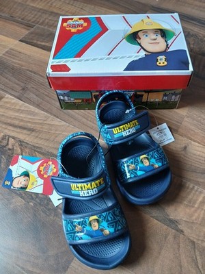 Sandalen Kinder Gr 22 Klett Feuerwehrmann Sam Junge Badeschuhe Sommerschuh