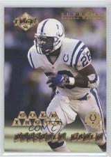 1998 Collector's Edge Supreme Season Review Gold Ingot Marshall Faulk HOF 7l6