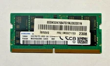 SAMSUNG 32 GB RAM (32 GB x1) DDR5-4800B (PC5-38400) SODIMM LAPTOP MEMORY 262 Pin