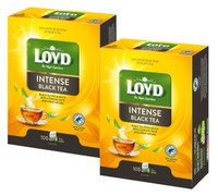 Loyd Intense Schwarzer Tee 2X 100 Teebeutel - Schwarztee Stark & Aromatisch
