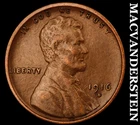1916 Lincoln Wheat Cent- Extra Fine- Semi Key Better Date No Reserve #J8839