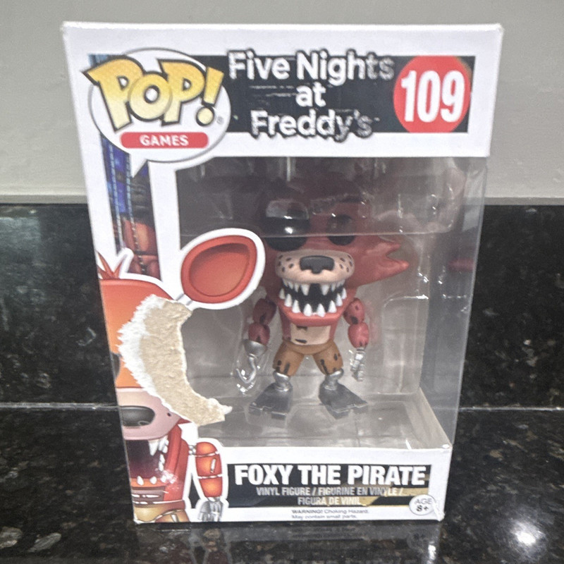 Funko Pop! Games FNAF Foxy the Pirate #109 Boxed Vinyl Figure 2016