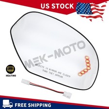 Passenger Side Mirror Glass For 07-14 Chevy Tahoe Gmc Pickup Suv Wsignal Heated