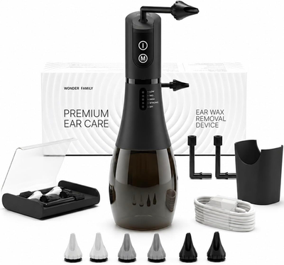 #ad Electric Ear Cleaner and Earwax Removal Kit 5 Pressure Modes Timer Safe Cle $20.99