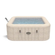 Lay-Z-Spa Tuscany Smart AirJet Inflatable Hot Tub, HydroJet Massage System,