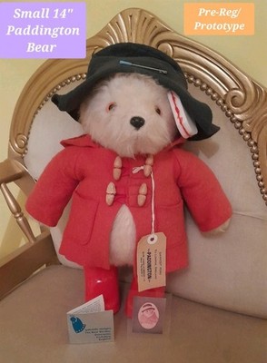 Super Rare Vintage 1970s PRE-REG/PROTOTYPE Gabrielle Design 14'' Paddington Bear