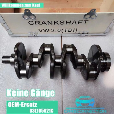 für Audi Seat Volkswagen Passat Golf (VI) 2.0 TDI CFG CFF Kurbelwelle 03L105021C