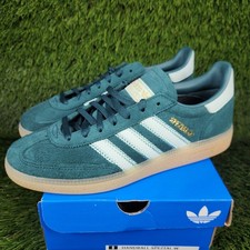 Adidas Handball Spezial Womens Suede Green Aurora Ivy Gum Bottom Original JR0847