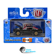M2 Machines 164 1966 Ford Mustang Fastback 22 Black