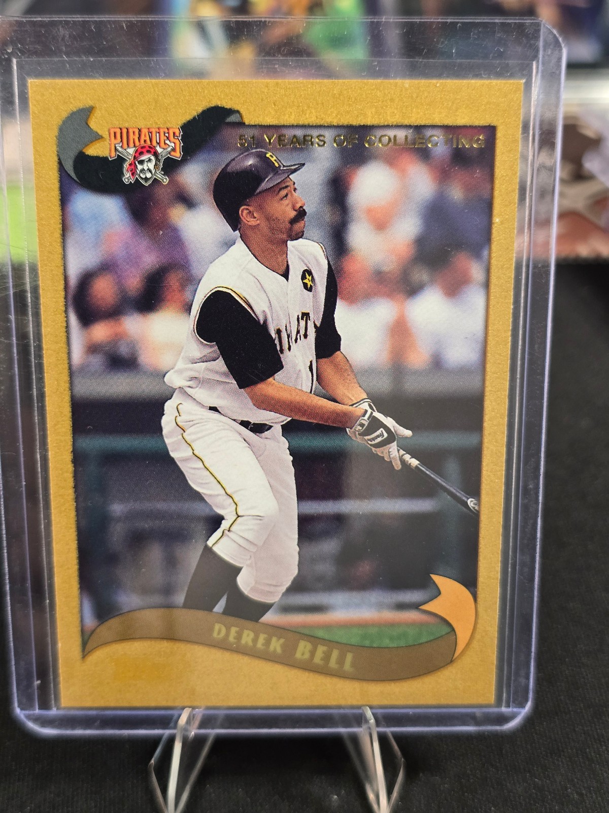 2002 Topps #114 Derek Bell Gold #/2002