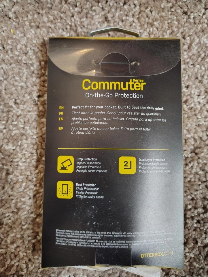 Чехол Otterbox серии Commuter для Samsung Galaxy J3/J3v — синий - Изображение 2 из 2