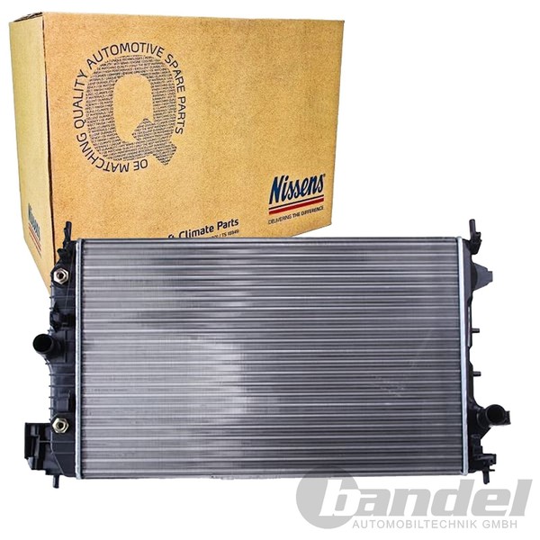 Nissens KÜHler Passend FüR Cadillac BLS Fiat Croma Opel Signum Vectra Saab 9-3-image