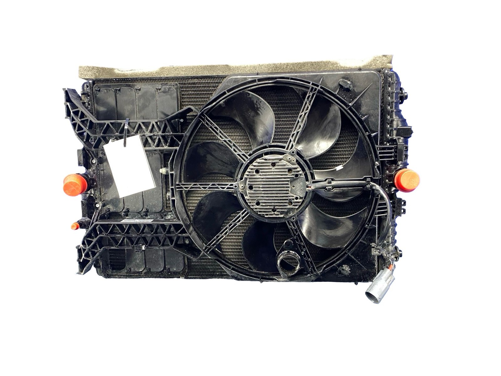2016-2021 Mclaren 570s RWD 3.8L Rear Left Cooling Radiator Ac Condenser Fan Set