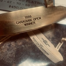 Scotty Cameron Gold Plated 1999 Canadian Open , Hal Sutton Winner
