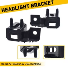 Left & Right Headlight Lamp Mount Bracket Fit For Ford Fusion Lincoln MKZ  SEDAN