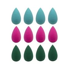 Mini Beauty Makeup Sponge Blender for Detailed Application Around Eyes and Nose,
