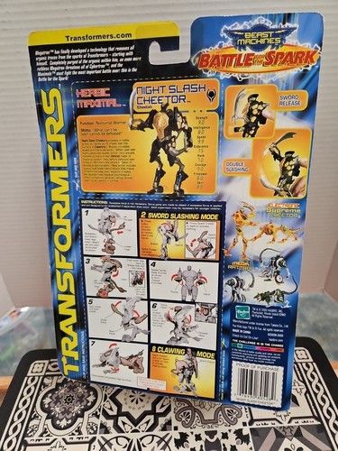 Transformers Beast Machines Deluxe Size Night Slash Cheetor New - Picture 2 of 7