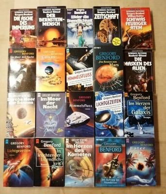 20x Gregory Benford - Taschenbuch Sammlung - Science Fiction Heyne MOEWIG K234-2