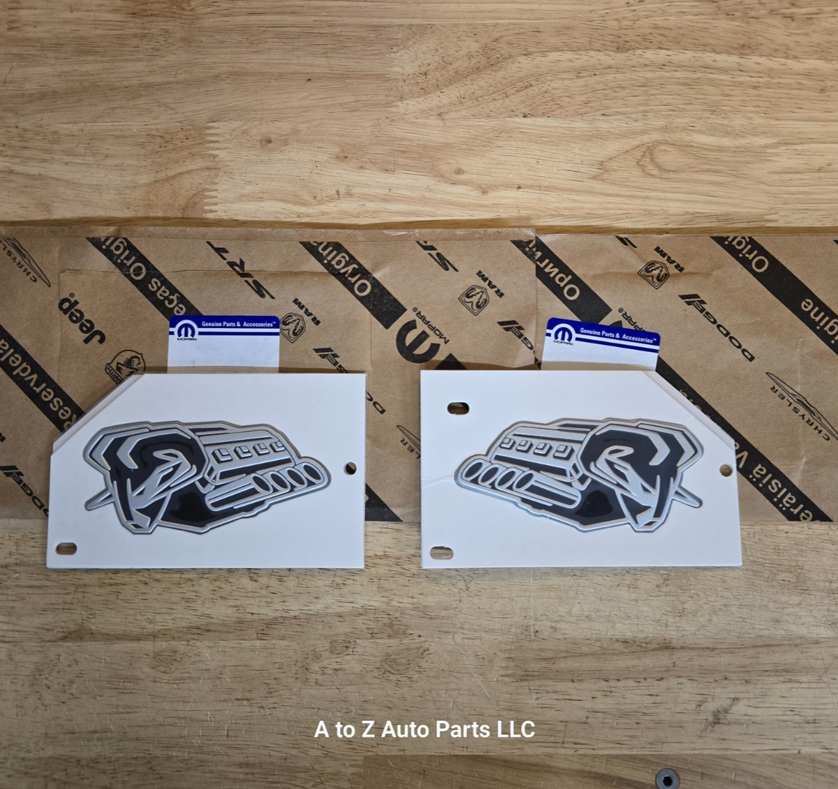 NEW 2026 Dodge Ram 1500 5.7L HEMI V8 (2) Symbol of Protest Badges