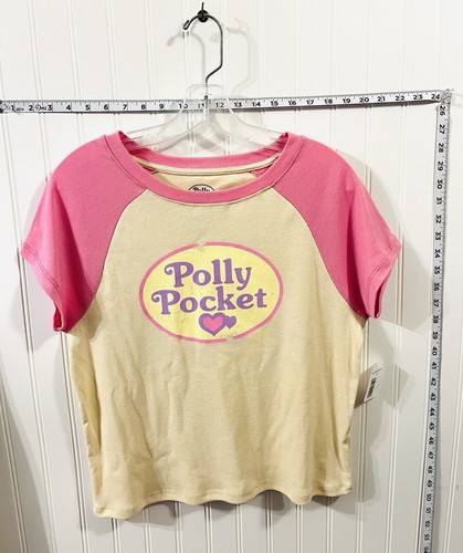 NWT Polly Pocket Women’s T-Shirt Size XL - Nostalgic 90s Tops - Cute - Picture 3 of 5